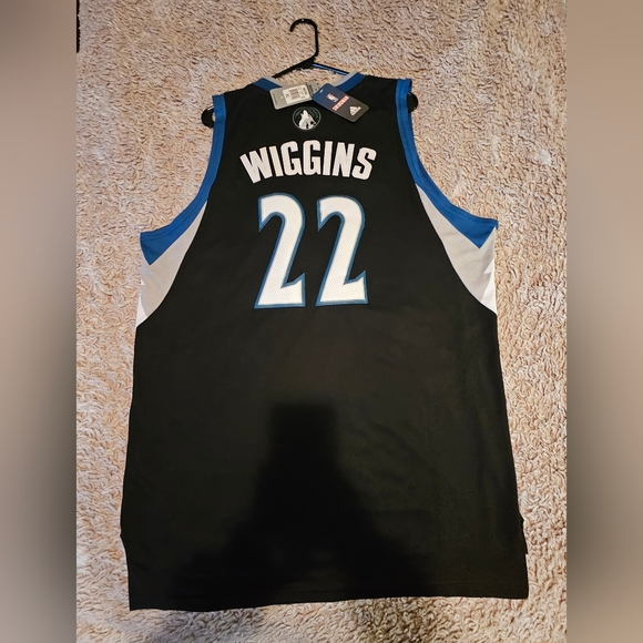 Adidas Basketball Jersey - Minnesota Timberwolves- NEW WITH TAGS - Andrew Wiggin - Picture 2 of 5